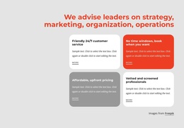 Management Consultancy - Modern Joomla Template