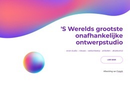 Grootste Ontwerpstudio In Londen - Premium-Sjabloon