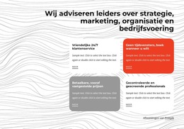 Management Consultancy - Websitesjabloon Downloaden