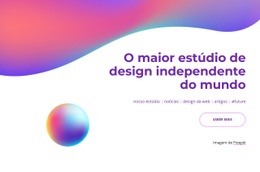 Maior Estúdio De Design Em Londres - Design HTML Page Online