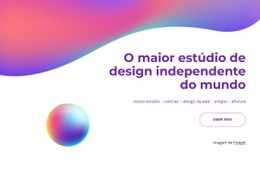 Maior Estúdio De Design Em Londres - Design De Site Fácil