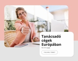 Egyéni Betűtípusok, Színek És Grafikák A Következőhöz: Tanácsadó Cégek Európában