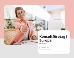 Konsultföretag I Europa - Målsida