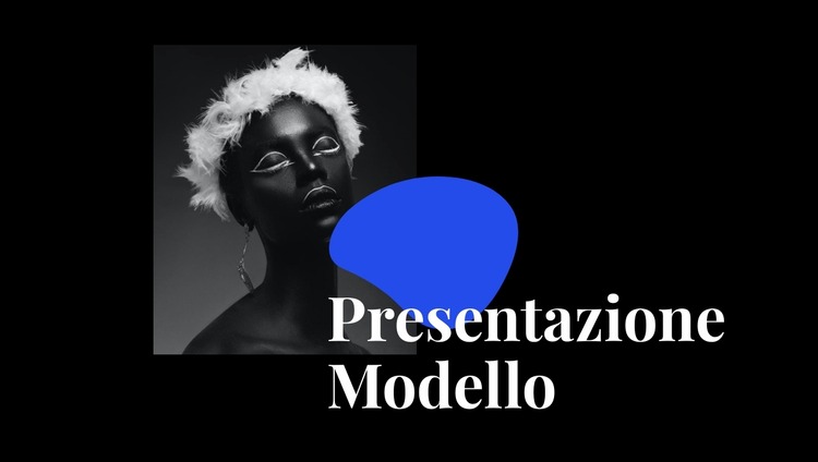 Modello di presentazione Modello Joomla