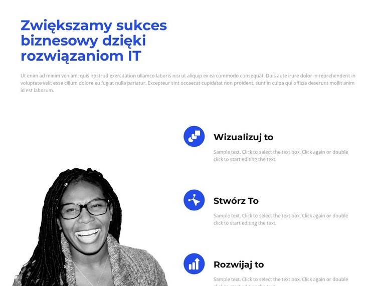 Stwórz to z nami Szablony do tworzenia witryn internetowych