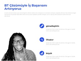 Bizimle Oluşturun HTML5 Ve CSS3 Şablonu