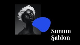 Sunum Şablonu - Ücretsiz HTML Şablonu