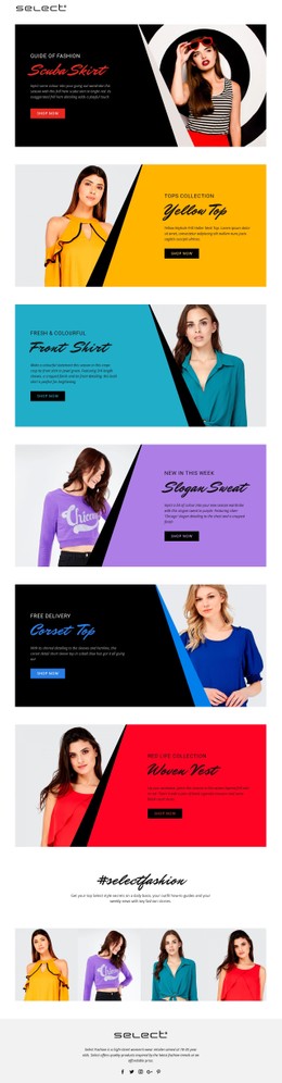470 Fashion & Beauty CSS Templates
