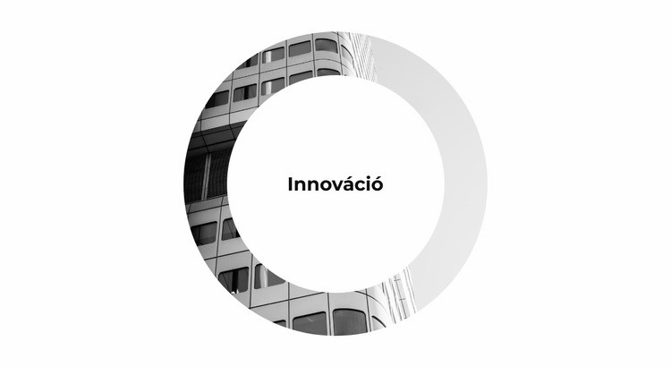 Innovatív fejlesztések WordPress Téma