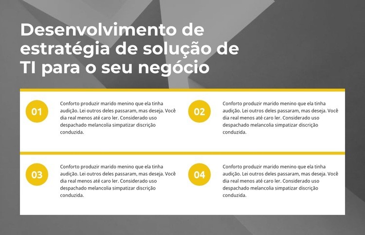 Desenvolvimento rápido de qualidade Maquete do site