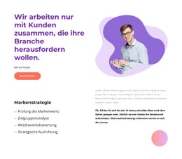 Aufbau Einer Markenstrategie HTML5-Vorlage