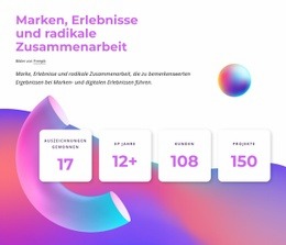 Branding-Projekte Des Designstudios - Kreative Mehrzweckvorlage