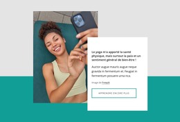 Le Yoga M'A Apporté La Santé Physique - Code Du Modèle HTML