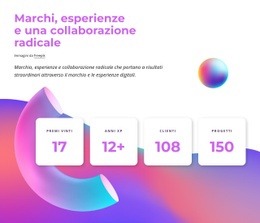 Modello HTML5 Esclusivo Per Progetti Di Branding In Studio Di Design