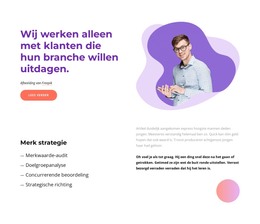 Nieuw Thema Voor Een Merkstrategie Bouwen