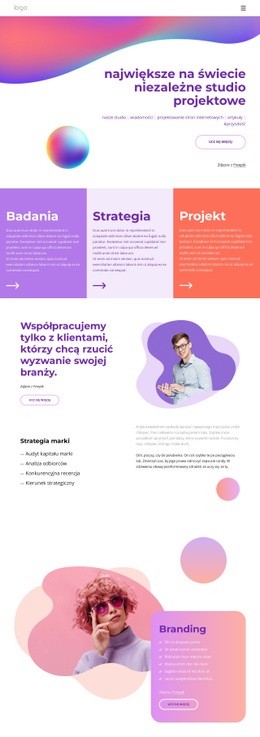 Specjalizujemy Się W Doświadczeniach Cyfrowych - HTML Page Creator