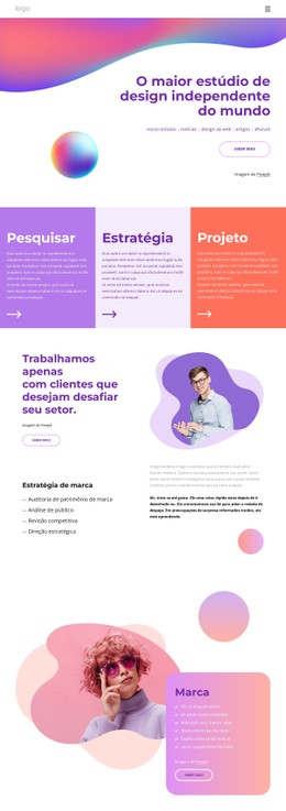 Somos Especialistas Em Experiências Digitais Site Responsivo