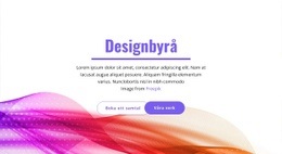 Webbplatsinspiration För Strategisk Designbyrå