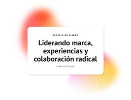 Impresionante Creador De Sitios Web Para Líder En Colaboración Radical