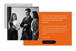 Une Conception De Site Web Exclusive Pour Connecter Un Avenir Meilleur