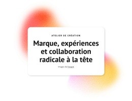 Créateur De Site Web Génial Pour Collaboration Radicale Menant