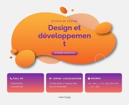 Nous Construisons Des Expériences De Marque - Design HTML Page Online