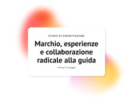 Leader Di Collaborazione Radicale Modello CSS