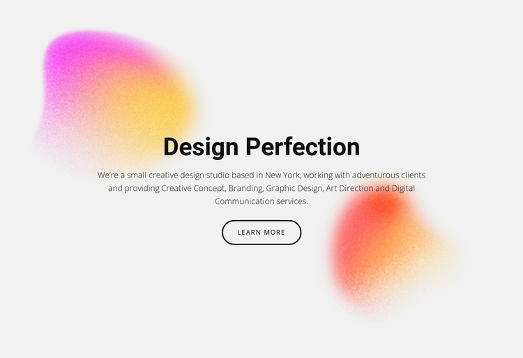 Full-service event design Squarespace Template Alternative