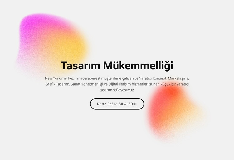 Tam hizmet etkinlik tasarımı Html Web Sitesi Oluşturucu