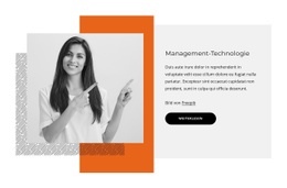 Management-Technologie - HTML5-Responsive Vorlage