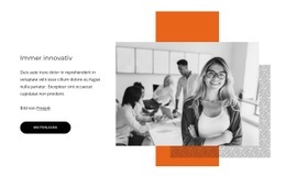 Immer Innovativ - Kreatives Mehrzweck-Website-Design