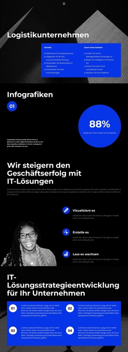 Versorgungslogistik – Exklusives WordPress-Theme