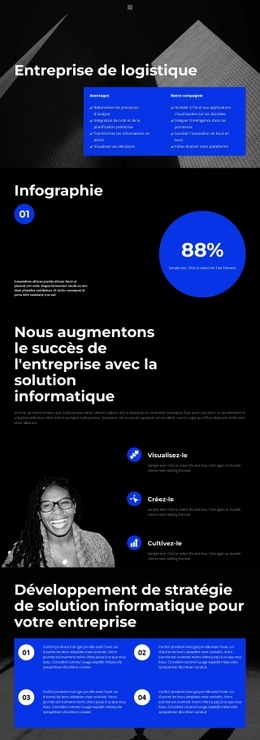 Modèle De Conception Gratuit Pour Logistique D'Approvisionnement