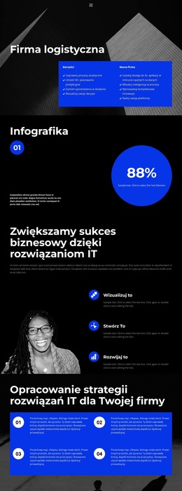 Logistyka Dostaw - Ekskluzywny Motyw WordPress