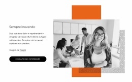 Sempre Inovando - Design Criativo De Sites Multiuso