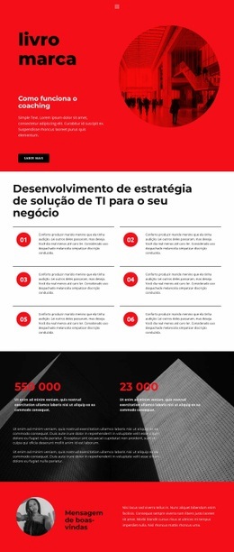 O Melhor Design De Site Para Criando Um Livro De Marca