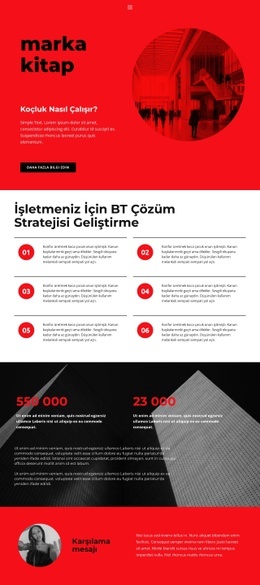 Marka Kitabı Oluşturmak Için Harika Açılış Sayfası