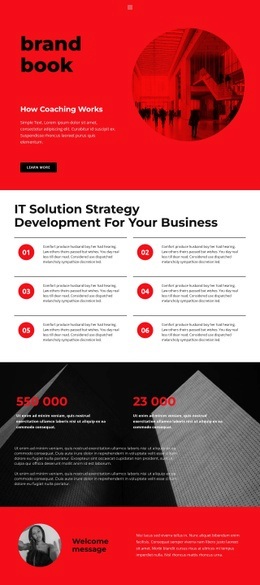 Awesome Web Page Design For Creating A Brand Book