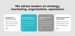 We Activate Leadership - Modern Homepage Design