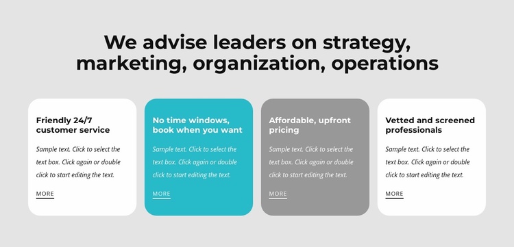 We activate leadership Landing Page