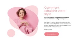 Comment Rafraîchir Votre Style Modèle HTML5