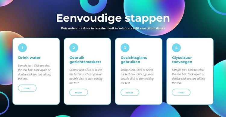 Eenvoudige stappen Website ontwerp