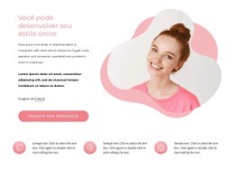 Modelo De Design Gratuito Para A Maneira Mais Fácil De Desenvolver Seu Exclusivo