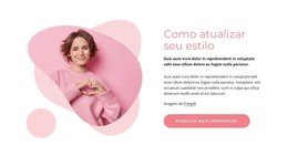 Página Da Web Para Como Atualizar Seu Estilo