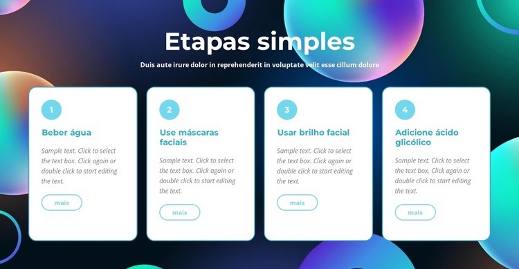 Etapas simples Modelo