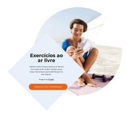 Exercícios Ao Ar Livre - Melhor Página De Destino