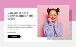 Tema WordPress Premium Per Cura Della Pelle Significa Protezione Solare