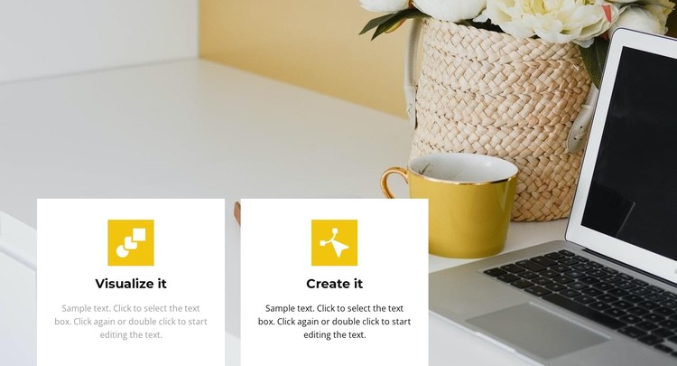 Start and success CSS Template