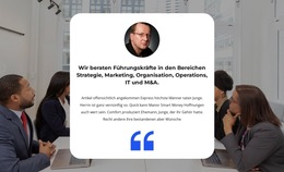 Meinung Zum Gipfel – Website-Design-Vorlage