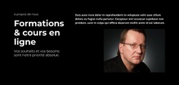 Page De Destination Du Produit Pour Développement En Ligne